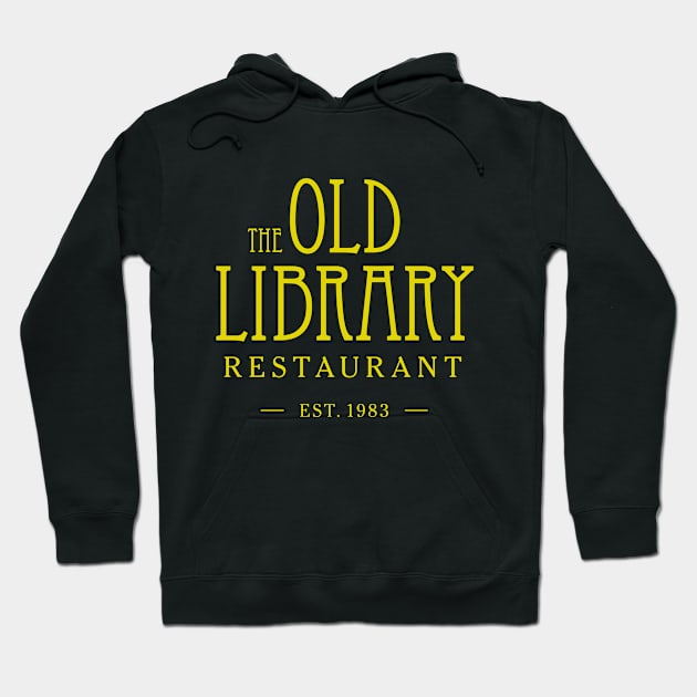 The Old Library Logo Hoodie by Olean Old Library